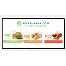 Restaurant.com eGift Card - Choose Your eGift Card Value product image