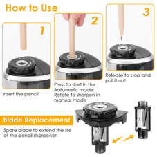Tihoo® Automatic Pencil Sharpener product image