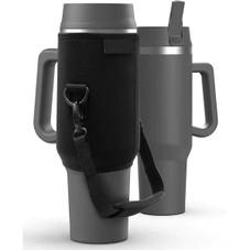 Insulated Tumbler with Handle and Carrying Bag product image
