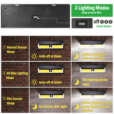 Solarek® 180-LED Solar Wall Light product image