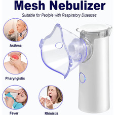 Inhalers for Adults, Inhaler Device, Children's Nebuliser with Face Mask and Mouthpiece, Automatic Cleaning Function for Respiratory Diseases product image