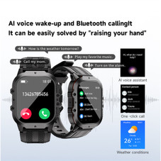 Smart Watch, Bluetooth Call(Answer/Make Call),1.95inch AMOLED HD Display,AI Voice Assistant,100+ Sport Mode,Compatible for Android/iOS Color Orange product image