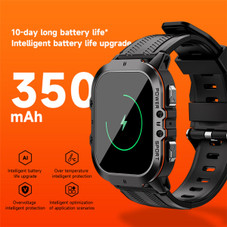 Smart Watch, Bluetooth Call(Answer/Make Call),1.95inch AMOLED HD Display,AI Voice Assistant,100+ Sport Mode,Compatible for Android/iOS Color Orange product image