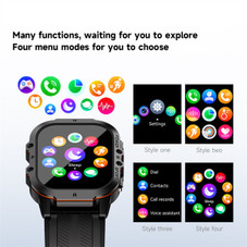 Smart Watch, Bluetooth Call(Answer/Make Call),1.95inch AMOLED HD Display,AI Voice Assistant,100+ Sport Mode,Compatible for Android/iOS Color Orange product image