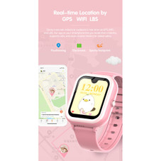 Kids smart watch 1.78 HD Screen,2 Megapixels Under Screen Camera,AMOLED, vedio call, Safety Calls, Camera, GPS,SOS,WHATSAPP boys and girls watch COL Pink product image