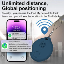 Portable GPS Tracking, Smart Anti Loss Device, GPS Smart Finders Tracker Device for Kids Pets Blue product image