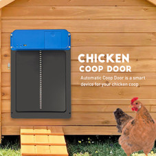 Automatic Chicken Coop Door, Efficient Automatic Chicken Door with Timer and Light Sensor, Practical Chicken Coop Accessories for Chicken and Duck product image