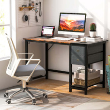 Costway 48" Home Office Desk with Storage and Headphone Hook product image
