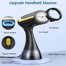 1500W Portable Travel Clothing Steamer product image