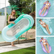 Seamless Outdoors Aqua Inflatable Pool Lounger product image