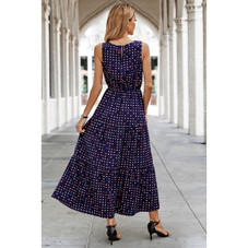 Women's Starry Night Sleeveless Maxi Dress product image
