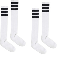 American Apparel® Stripe Knee High Socks (2-Pair) product image