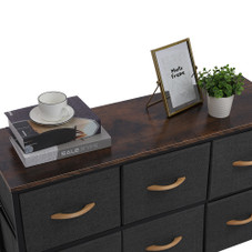 3-Tier Dresser with 6 Fabric Drawers product image