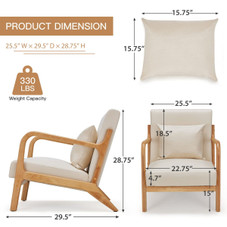 Mid-Century Modern Accent Chair product image