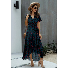 Women's Vibrant Vista Wrap Dress product image