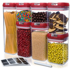 7-Piece Food Storage Container Set by Cheer Collection product image