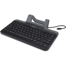 Belkin® Wired Tablet Keyboard with Stand for Apple iPad product image