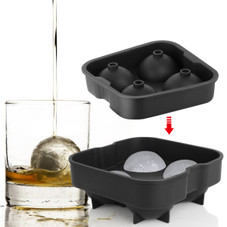 4-Ball Silicone Ice Mold product image