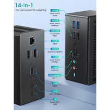 Stepro 14-in-1 USB-C Docking Station Monitors product image