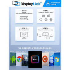 Stepro 14-in-1 USB-C Docking Station Monitors product image