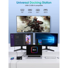 Stepro 14-in-1 USB-C Docking Station Monitors product image