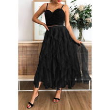 Women's Tulle Tiered Maxi Skirt product image