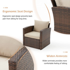Outdoor Rattan 7-Piece Conversation Set product image