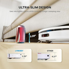 Lynkbey M20 Pro Robot Vacuum Mop with Auto Cleaning & Drying product image