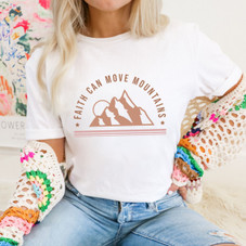 Faith Can Move Mountains T-Shirt product image