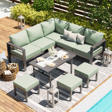 7-Piece Aluminum Patio Furniture Set product image