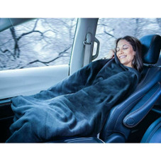 Zone Tech Classic Black 12V Car Heated Travel Blanket (2-Pack) product image