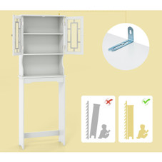Bathroom Space-Saving Organizer with Adjustable Shelf product image