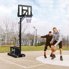 Portable 8 to 10-Foot 5-Level Adjustable Basketball Hoop product image