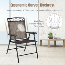 Patio Folding Sling Chair (2 or 4-Pack) product image