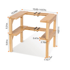 NewHome™ 2-Tier Kitchen Spice Rack product image