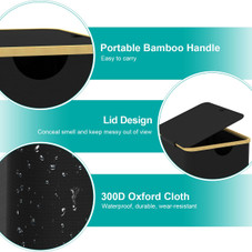 NewHome™ 2-Piece Collapsible Laundry Hamper product image