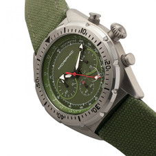 Morphic M53 Chronograph Fiber-Weaved Leather-Band Watch product image