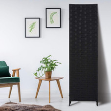 Double-Hinged 6-Panel Foldable Room Divider Privacy Screen product image