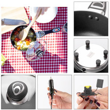 2-Quart 12V Stainless Steel Saucepan By Zone Tech® product image
