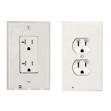 Round- or Square-Outlet Cover with LED Night Light (5-Pack) product image