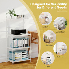 Costway 4-Tier Baker's Rack Microwave Stand product image