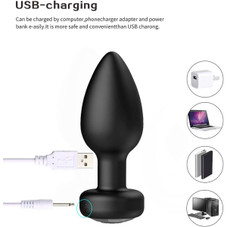 Adult Wireless Anal Plug with Remote product image