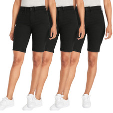 Juniors' School Uniform Super Stretch Bermuda Shorts (1 or 3-Pack) product image