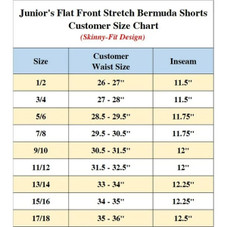 Juniors' School Uniform Super Stretch Bermuda Shorts (1 or 3-Pack) product image