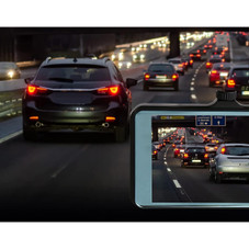 4" 1080P Dual Lens Car DVR Recorder with Front and Rear Camera product image