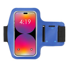 Adjustable Cell Phone Arm Band with Headphone and Key Slots product image