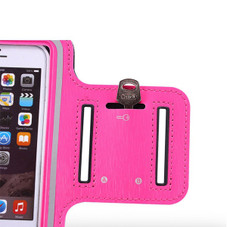 Adjustable Cell Phone Arm Band with Headphone and Key Slots product image