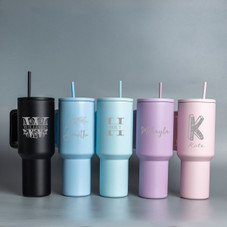 Personalized 40-Ounce Tumbler with Handle product image