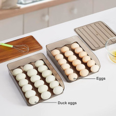 54-Egg Storage Box with Slide Design for Refrigerator product image