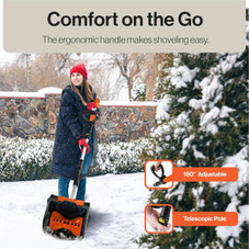 SuperHandy® 20V Upgraded Snow Thrower Power Shovel product image